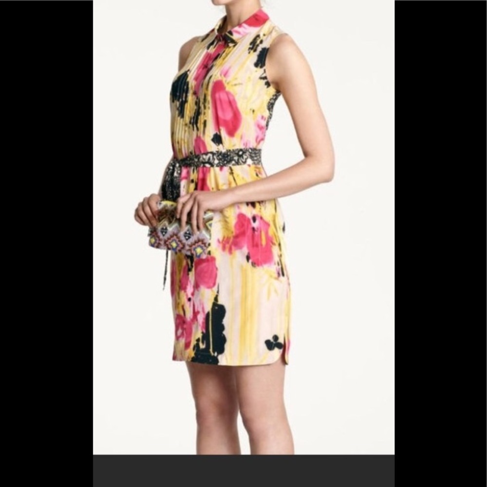 🌹Anthropologie tabitha  dress 100% silk